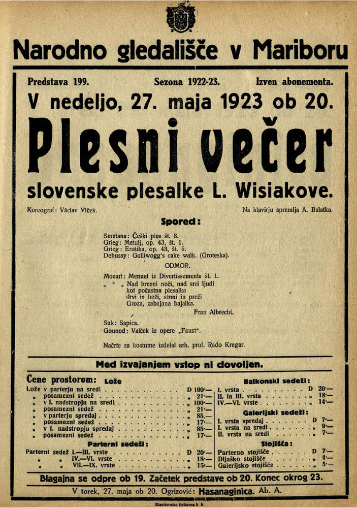 An Evening of Lidija Wisiak's Dances